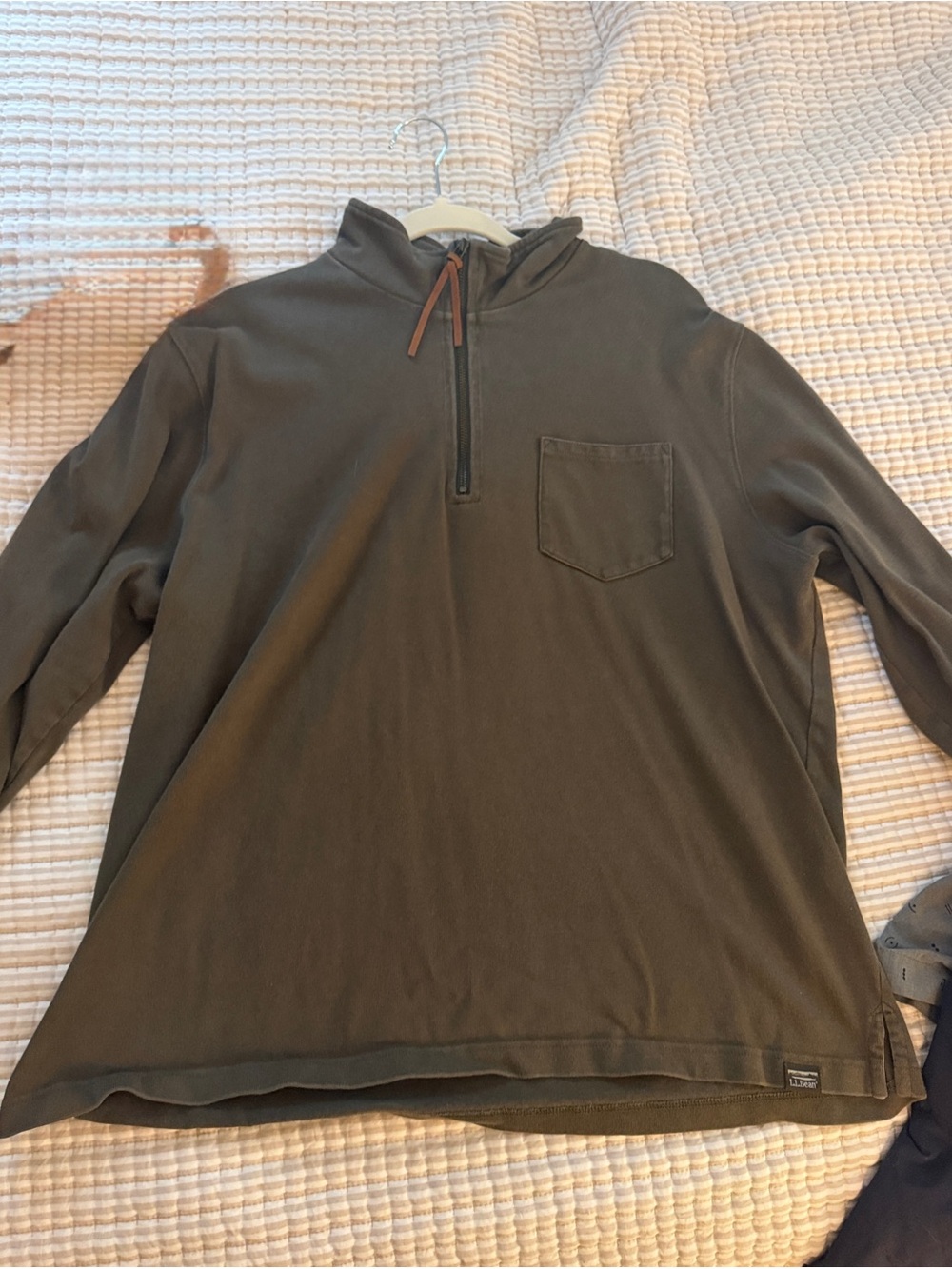 L.L. Bean Quarter-Zip Pullover